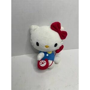 RARE Hello Kitty 2012 Small Red Telephone Classic Outfit Vintage Sanrio HTF